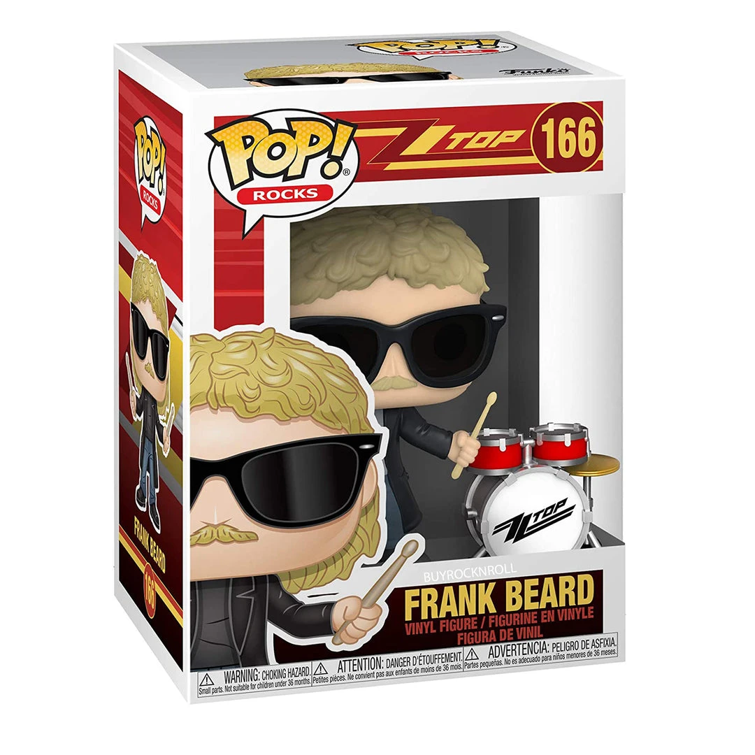 ZZ Top Collectible 2020 Funko Pop! Rocks 3 Figures In Protector Display Cases 6 ZZ Top Collectible 2020 Funko Pop! Rocks 3 Figures In Protector Display Cases