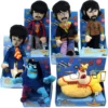 Beatles Collectible 2012 Factory Entertainment Yellow Submarine Band Members Plush Doll Set Beatles, The 2 Beatles Collectible 2012 Factory Entertainment Yellow Submarine Band Members Plush Doll Set Beatles, The