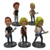 Def Leppard Collectible 2020 Caricature Bobblehead Doll Set Of 5 Figures