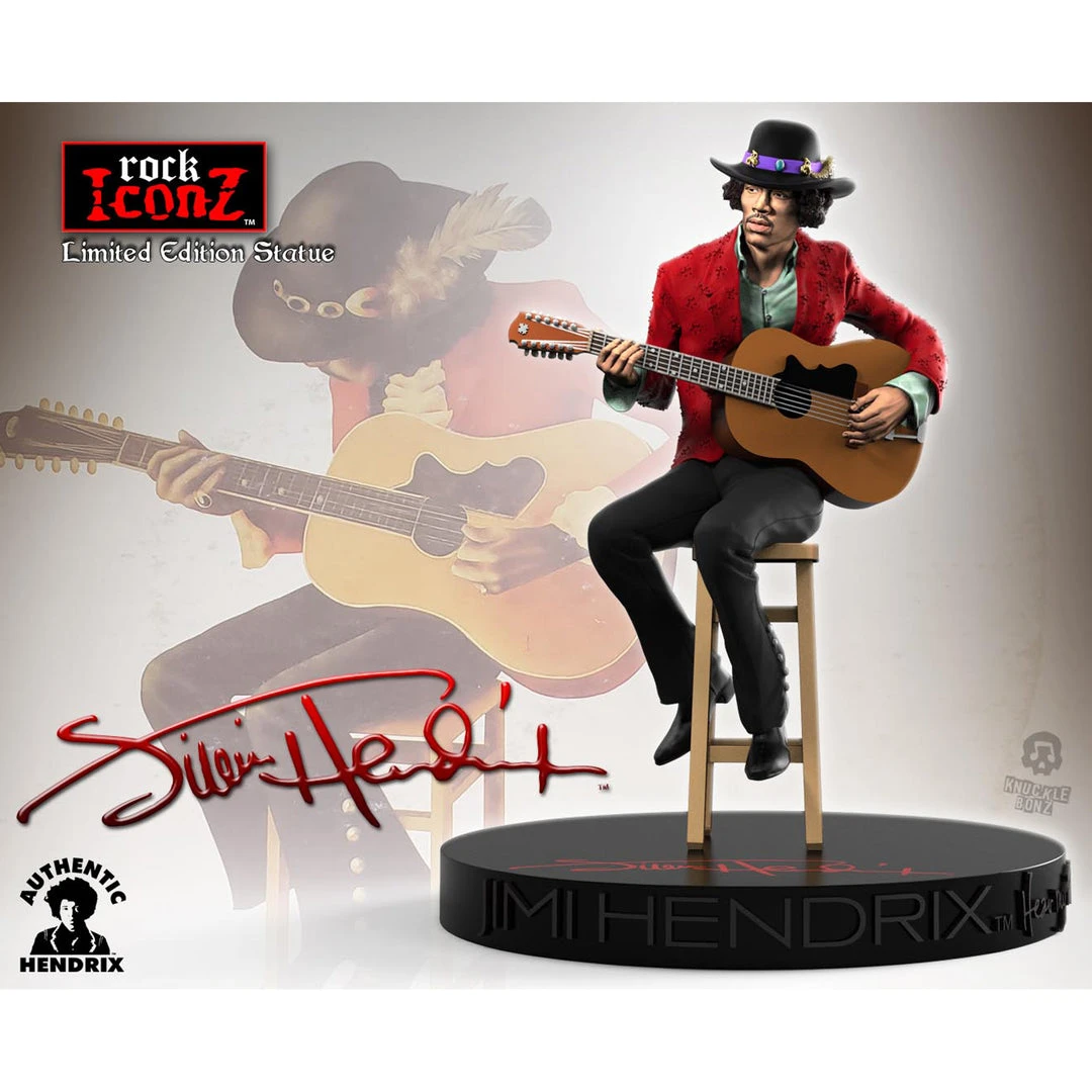 COMING SOON! Jimi Hendrix Collectible 2019 KnuckleBonz Rock Iconz Jimi Hendrix II Statue 11 COMING SOON! Jimi Hendrix Collectible 2019 KnuckleBonz Rock Iconz Jimi Hendrix II Statue