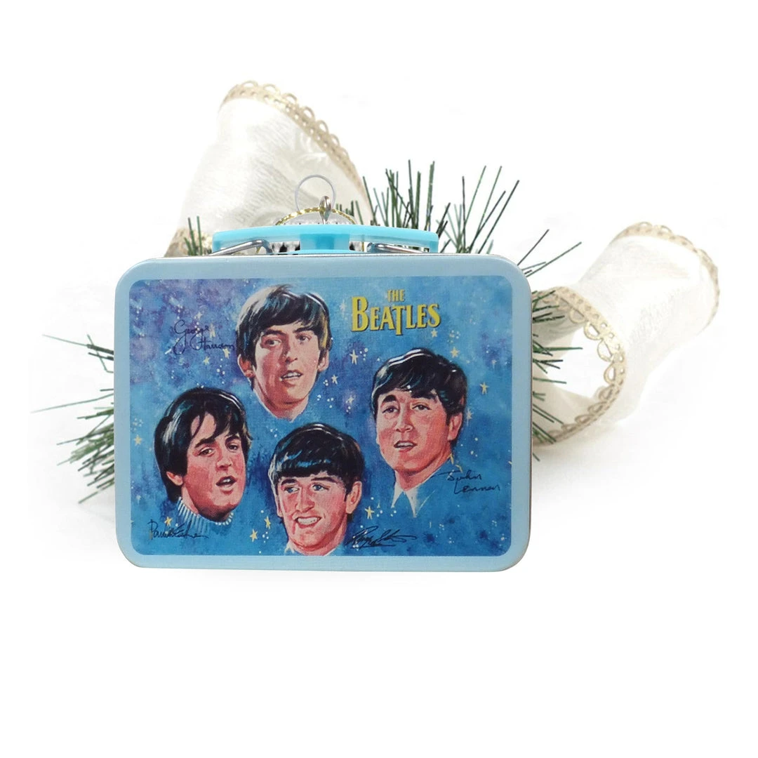 Vandor Beatles Collectibles: 2012 Kurt Adler Miniature Aladdin Lunch Box Christmas Ornaments 8 Vandor Beatles Collectibles: 2012 Kurt Adler Miniature Aladdin Lunch Box Christmas Ornaments