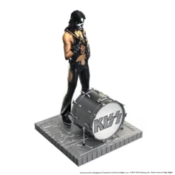 KISS 2017 KnuckleBonz Rock Iconz Hotter Than Hell Peter Criss Statue #244 /3000