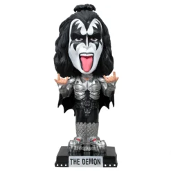 KISS 2011 Funko Wacky Wobbler Set Of 4: Demon Starchild Spaceman Catman