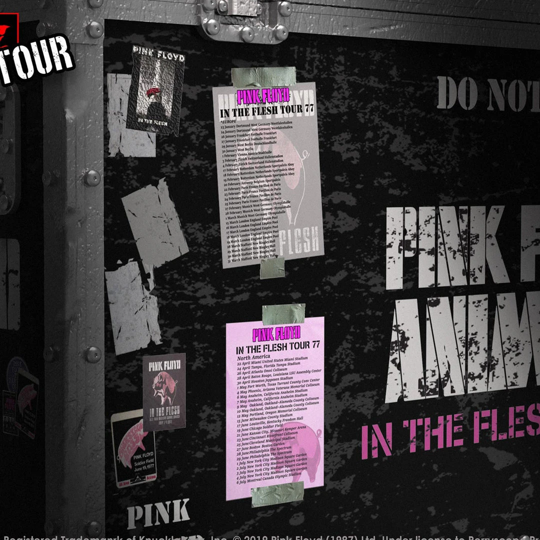 Pink Floyd Collectible 2020 KnuckleBonz Rock Iconz Pig On Tour Statue Figure #44 6 Pink Floyd Collectible 2020 KnuckleBonz Rock Iconz Pig On Tour Statue Figure #44