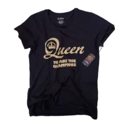 2018 Queen Freddie Mercury Lucky Brand Womens We Are The Champions T-Shirt-Medium