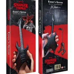 Official Stranger Things 2022 Axe Heaven - Eddie's Guitar B.C. Rich NJ Warlock Mini Guitar Model