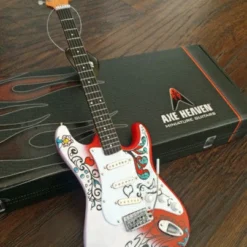 Jimi Hendrix Collectible Officially Licensed Axe Heaven Mini Fender™ Strat™ Monterey Guitar Model
