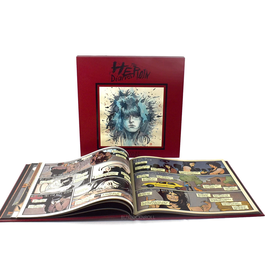 Pop! Rocks Motley Crue Collectible Nikki Sixx Heroin Diaries Red Leather Slip Case Edition 3 Pop! Rocks Motley Crue Collectible Nikki Sixx Heroin Diaries Red Leather Slip Case Edition