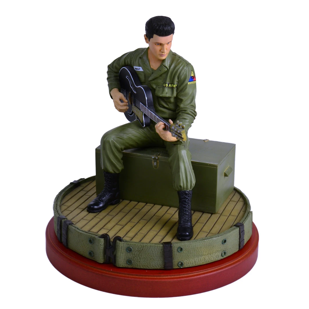 Elvis Presley Collectible: KnuckleBonz 2009 Elvis In Army Rock Iconz Statue 6 Elvis Presley Collectible: KnuckleBonz 2009 Elvis In Army Rock Iconz Statue