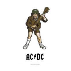 AC/DC Collectible Handpicked 2017 FiGPiN Angus Young High Voltage Pin & Display
