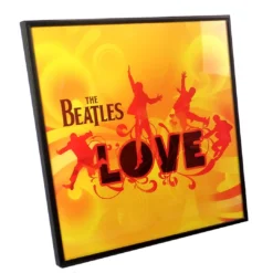 BuyRockNRoll Beatles LOVE Cirque Du Soleil Record LP Album Art Flat Promo Poster - Framed Beatles, The 9 BuyRockNRoll Beatles LOVE Cirque Du Soleil Record LP Album Art Flat Promo Poster - Framed Beatles, The