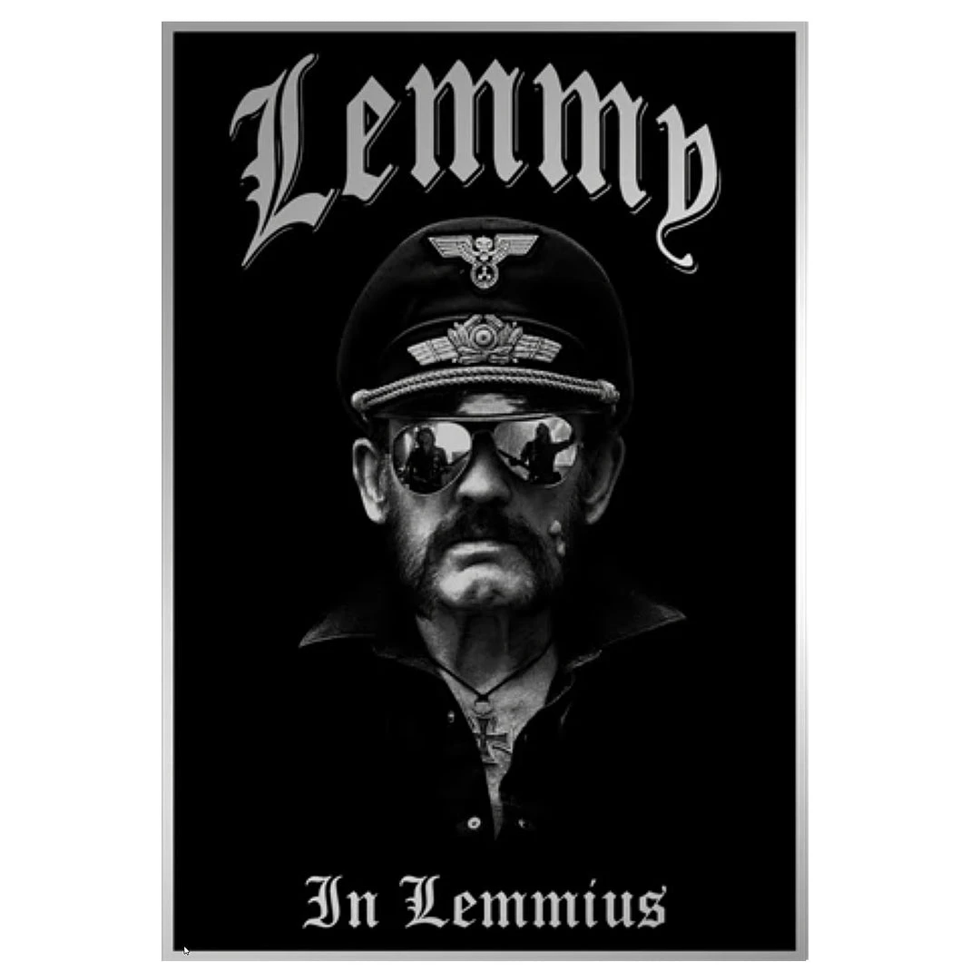 Motorhead Collectible Lemmy Kilmister In Lemmius Memorial ScreenPirnted 13x19 Poster #160/300 6 Motorhead Collectible Lemmy Kilmister In Lemmius Memorial ScreenPirnted 13x19 Poster #160/300