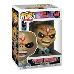 Iron Maiden Collectible 2018 Handpicked Funko Pop! Rocks Figure Set Of 4 In Protector Displays