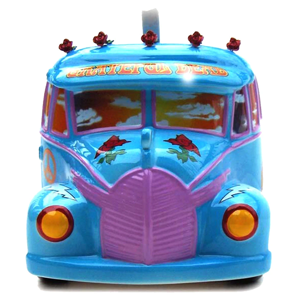 ICUP Grateful Dead, The SOLD OUT! Grateful Dead Collectible 2005 Vandor 40th Anniversary Tour Bus Cookie Jar #244/1200 3 ICUP Grateful Dead, The SOLD OUT! Grateful Dead Collectible 2005 Vandor 40th Anniversary Tour Bus Cookie Jar #244/1200