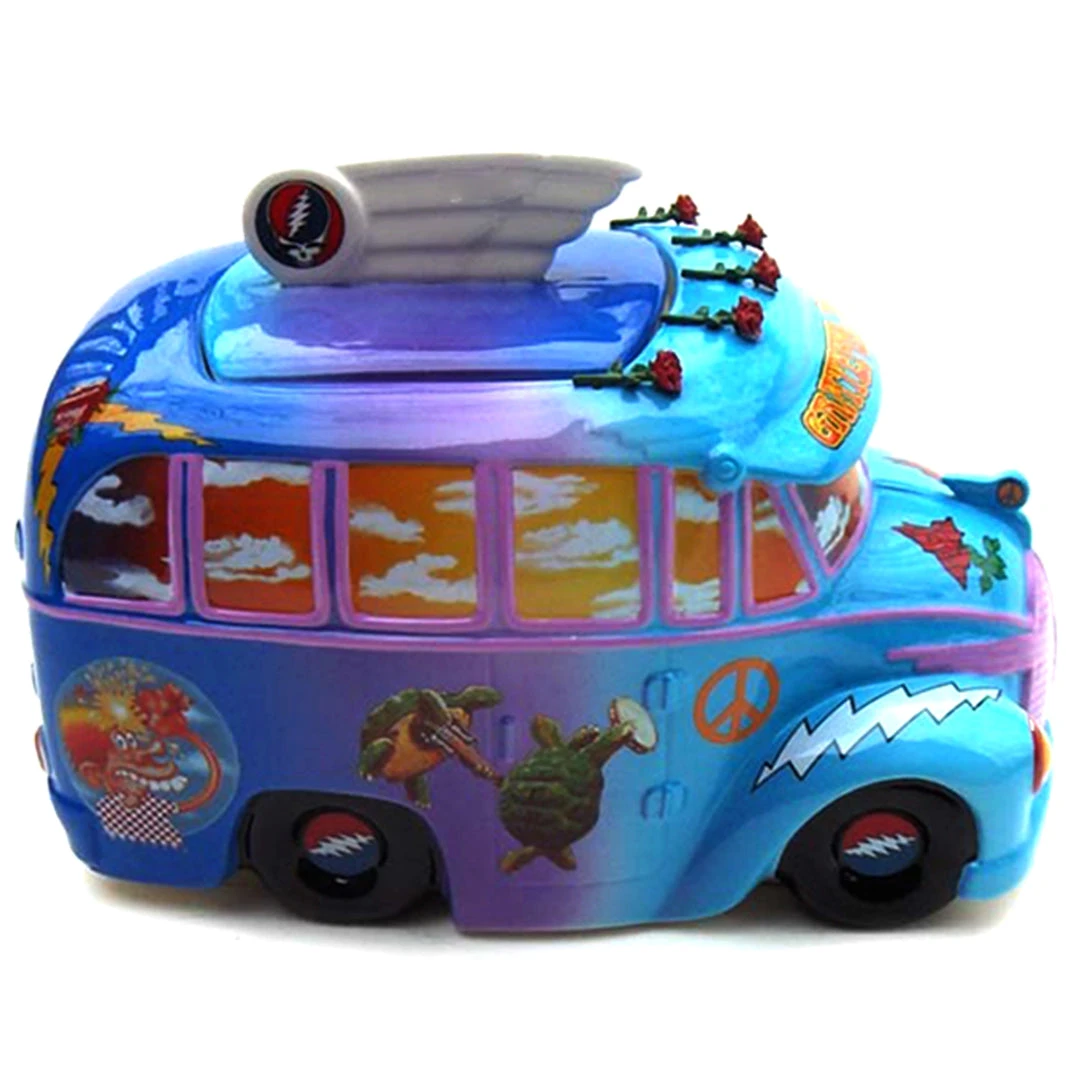 ICUP Grateful Dead, The SOLD OUT! Grateful Dead Collectible 2005 Vandor 40th Anniversary Tour Bus Cookie Jar #244/1200 5 ICUP Grateful Dead, The SOLD OUT! Grateful Dead Collectible 2005 Vandor 40th Anniversary Tour Bus Cookie Jar #244/1200