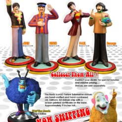 Beatles, The The Beatles Collectible 2011 Knucklebonz Rock Iconz Yellow Submarine Ringo Starr Statue 25 Beatles, The The Beatles Collectible 2011 Knucklebonz Rock Iconz Yellow Submarine Ringo Starr Statue