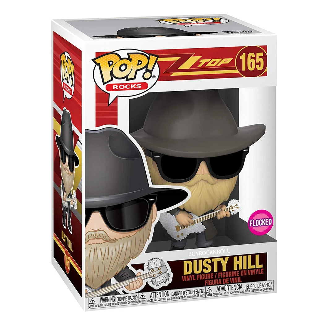 ZZ Top Collectible 2020 Funko Pop! Rocks 3 Figures In Protector Display Cases 5 ZZ Top Collectible 2020 Funko Pop! Rocks 3 Figures In Protector Display Cases