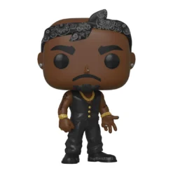 Tupac Collectible 2019 Handpick Funko Pop Rocks Vest Bandana Figure In Protector