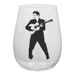 Elvis Collectibles Vandor 2018 Elvis Presley 18 Oz Contour Glasses - Set Of 2