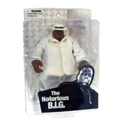 SOLD OUT! Notorious B.I.G Collectible 2006 Mezco Biggie Smalls White Suit 9