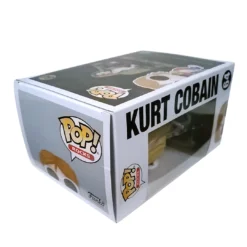 Nirvana Collectible 2018 Funko Shop Exclusive Kurt Cobain Pop! Rocks Figure #64 In Stacks Display Kurt Cobain, Nirvana