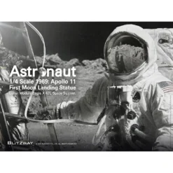 Apollo 11 Collectible 2021 Blitzway 1/4 Scale 1969 Astronaut Moon Landing Statue