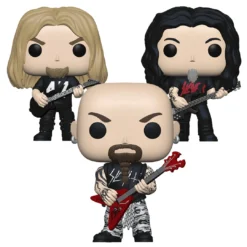 Pop! Rocks Slayer Collectible 2019 Handpicked Funko Pop Rocks Figures Araya, Hannemin, King In Protectors