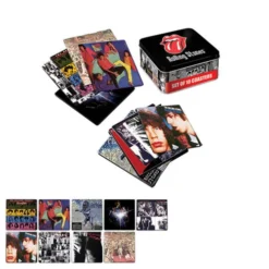 Rolling Stones, The Rolling Stones Collectible 2010 LP Album Cover 10 Coaster Set Tin Storage Box 7 Rolling Stones, The Rolling Stones Collectible 2010 LP Album Cover 10 Coaster Set Tin Storage Box