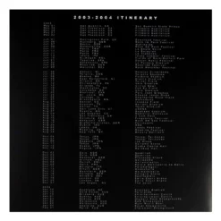 Metallica Concert Memorabilia: 2003/4 Anton Corbijn St Anger Tour Program