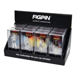 FiGPiN Collectors Retail Display Storage Case - Holds 12 FiGPiN Displays (AC/DC KISS David Bowie)