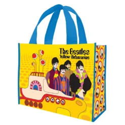 Vandor The Beatles Collectible: 2015 Packable Tote & 2015 Yellow Submarine Tote Bags