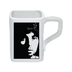 Vandor The Beatles Collectibles: 2019 White Album Square Ceramic 12 Oz Mug Set Of 4 Beatles, The