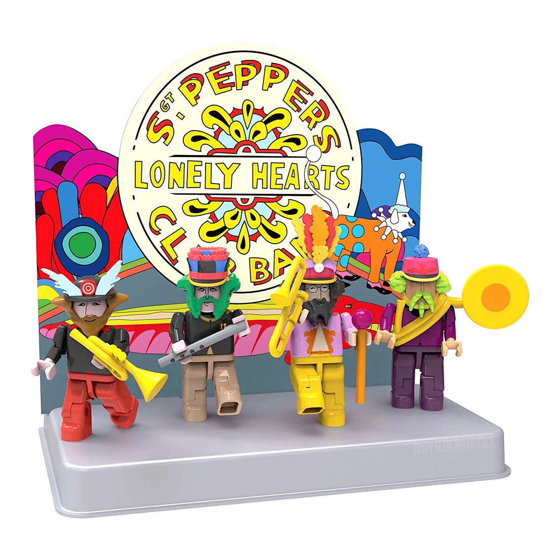 Beatles Collectibles: 2012 K'NEX Yellow Submarine Sgt Pepper Mini Figures Series 2 5 Beatles Collectibles: 2012 K'NEX Yellow Submarine Sgt Pepper Mini Figures Series 2