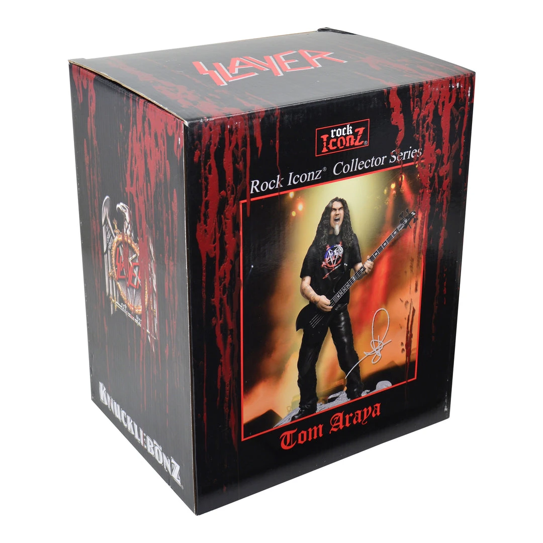 Slayer Collectible 2014 Knucklebonz Rock Iconz Tom Araya Statue #315/1000 12 Slayer Collectible 2014 Knucklebonz Rock Iconz Tom Araya Statue #315/1000