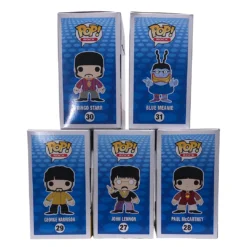 Beatles 2012 Funko Pop! Rocks Yellow Submarine 5 Figure Set Non-Perfect Boxes Beatles, The
