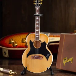 Tom Petty Ccollectible Axe Heaven Gibson SJ-200 Wildflower - Antique Natural Miniature Guitar Model