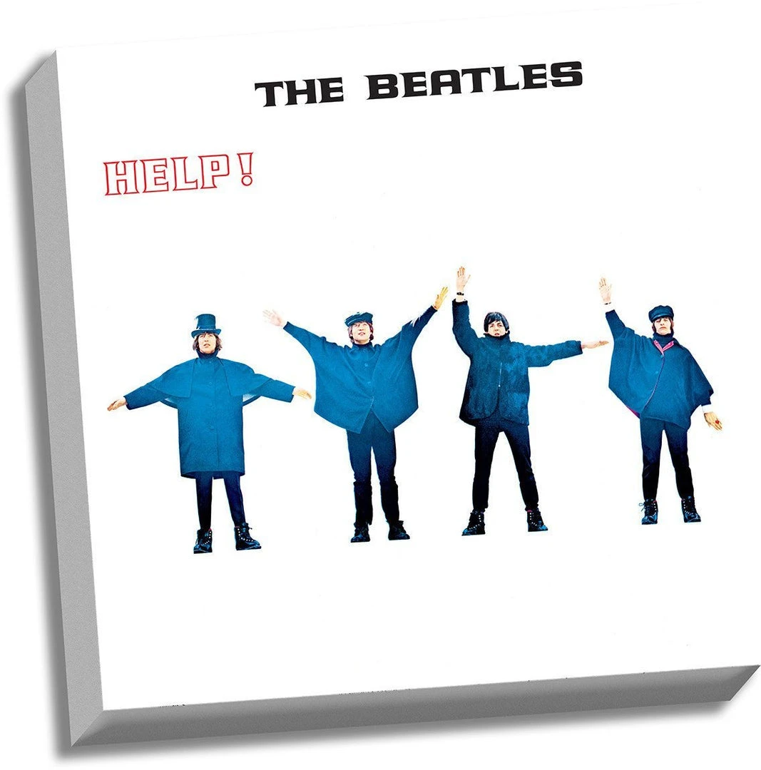 The Beatles Beatles Collectible Steiner Sports HELP Album LP Cover Stretched Canvas Wall Art 20x20 Beatles, The 3 The Beatles Beatles Collectible Steiner Sports HELP Album LP Cover Stretched Canvas Wall Art 20x20 Beatles, The