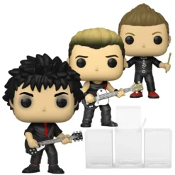Green Day Collectible 2021 Handpicked Funko Pop! Rocks Figures In Funko Pop! Protectors