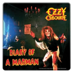 Ozzy Osbourne Collectible 2011 Vandor Iconic Figure Wood Coaster Set Vandor / BioWorld