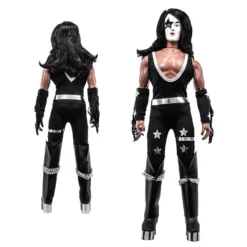 KISS 2011 Figures Toy Company Love Gun Series 1 Paul Stanley Starchild 12" Retro Mego Doll In Protective Display Case 14 KISS 2011 Figures Toy Company Love Gun Series 1 Paul Stanley Starchild 12
