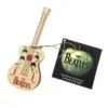 Rare Beatles Collectible 2015 Kurt Adler Fab 4 Retro Toy 5" Guitar Christmas Ornament 1 Rare Beatles Collectible 2015 Kurt Adler Fab 4 Retro Toy 5" Guitar Christmas Ornament