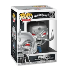 Motorhead Collectible 2020 Handpicked Funko Pop Rocks Warpig Figure #163 In Protector