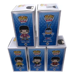 Beatles 2012 Funko Pop! Rocks Yellow Submarine 5 Figure Set Non-Perfect Boxes Beatles, The