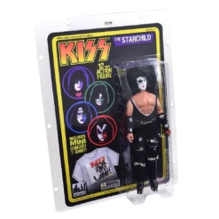 KISS 2011 Figures Toy Company Love Gun Series 1 Paul Stanley Starchild 12" Retro Mego Doll In Protective Display Case 16 KISS 2011 Figures Toy Company Love Gun Series 1 Paul Stanley Starchild 12