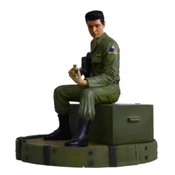 Elvis Presley Collectible: KnuckleBonz 2009 Elvis In Army Rock Iconz Statue 18 Elvis Presley Collectible: KnuckleBonz 2009 Elvis In Army Rock Iconz Statue