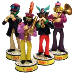 Beatles Collectibles 2013 Factory Entertainment Yellow Submarine Shakems Set Of 7 Beatles, The