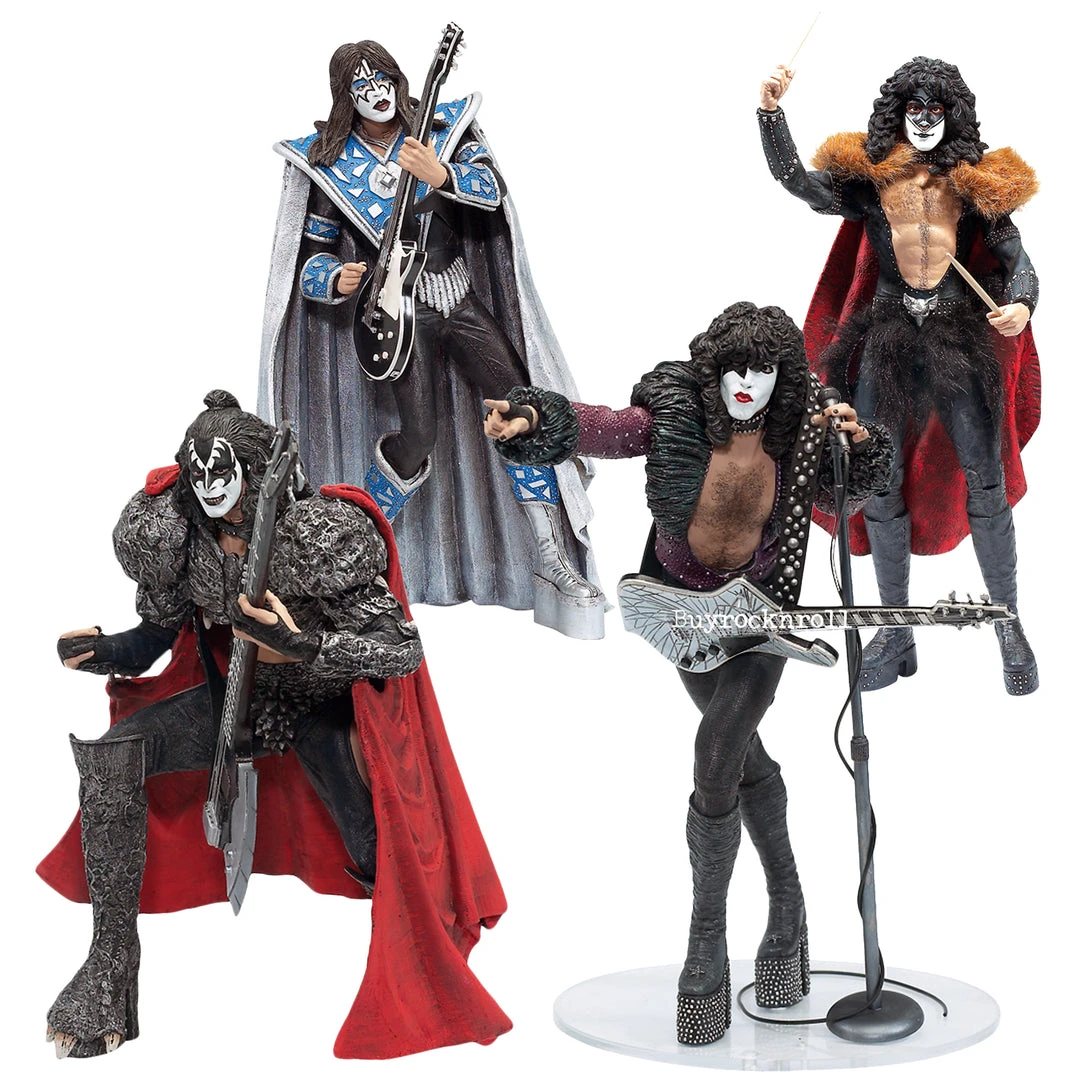 KISS Collectible 2002 McFarlane Series 5 KISS Creatures Figures Set Of 4 3 KISS Collectible 2002 McFarlane Series 5 KISS Creatures Figures Set Of 4