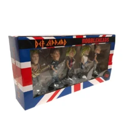 Def Leppard Collectible 2020 Caricature Bobblehead Doll Set Of 5 Figures