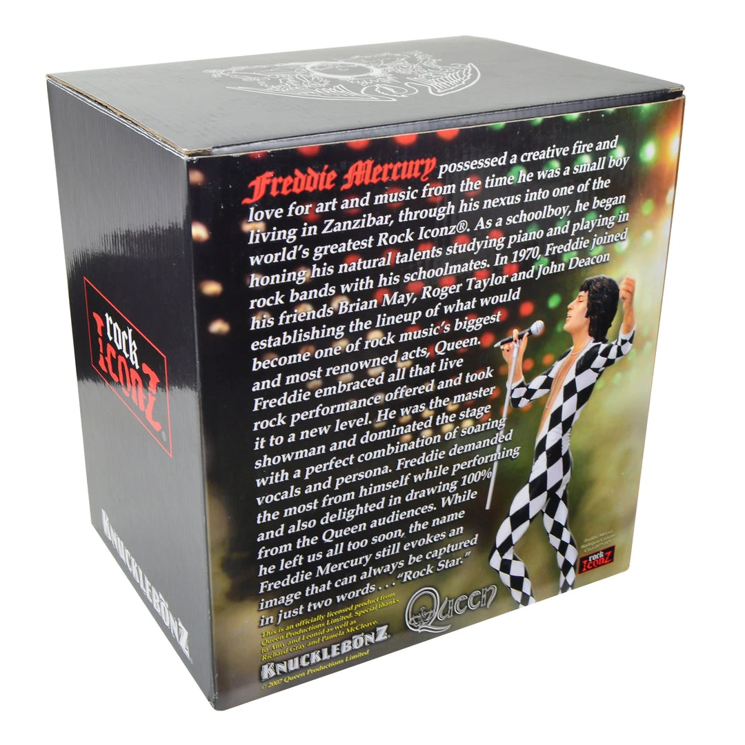 Queen Collectible: 2007 KnuckleBonz Rock Iconz Freddie Mercury Statue #1286/3000 14 Queen Collectible: 2007 KnuckleBonz Rock Iconz Freddie Mercury Statue #1286/3000