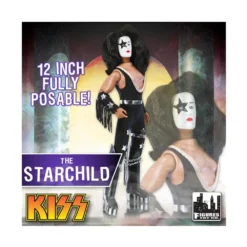 KISS 2011 Figures Toy Company Love Gun Series 1 Paul Stanley Starchild 12" Retro Mego Doll In Protective Display Case 17 KISS 2011 Figures Toy Company Love Gun Series 1 Paul Stanley Starchild 12